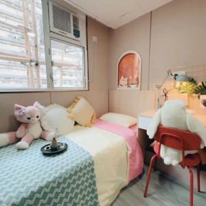 旺角青年公寓CD区C3-独卫超值单间有窗专业学生公寓，理工16分都会15分，旺角站270米，电梯洋楼