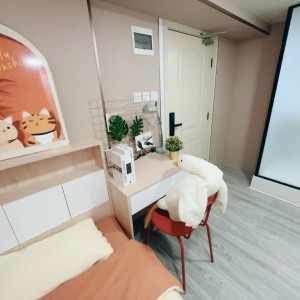 旺角青年公寓CD区D3-独卫超值单间有窗专业学生公寓，理工16分都会15分，旺角站270米，电梯洋楼