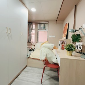 旺角青年公寓CD区D1-独卫超值单间有窗专业学生公寓，理工16分都会15分，旺角站270米，电梯洋楼