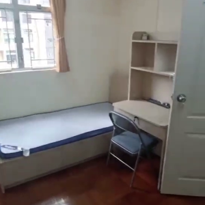 港岛庆云大厦单间公寓双人房B房-居民区港大步行7分钟，生活便利，西营盘地铁站步行6分