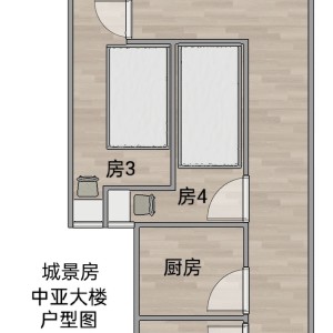 港岛中亚大厦城景房-超值洋楼带电梯四房一卫，步行15分钟到达港大核心区，港铁港大站步行3分