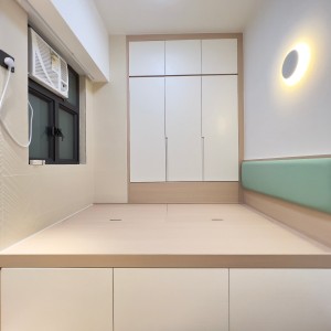 油麻地韶兴大厦5楼studioF房-理工步行+巴士9分钟到校，纯步行1.1公里，都会大学步行+巴士22分抵达，佐敦站步行200米