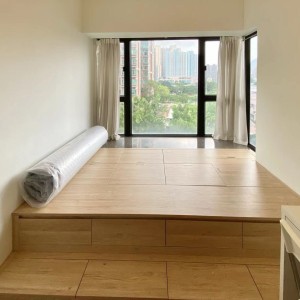 屯门豫丰花园三室一厅单人间1-岭南大学步行+巴士18分钟可达，星级小区环境超赞带泳池，屋内精装有大窗