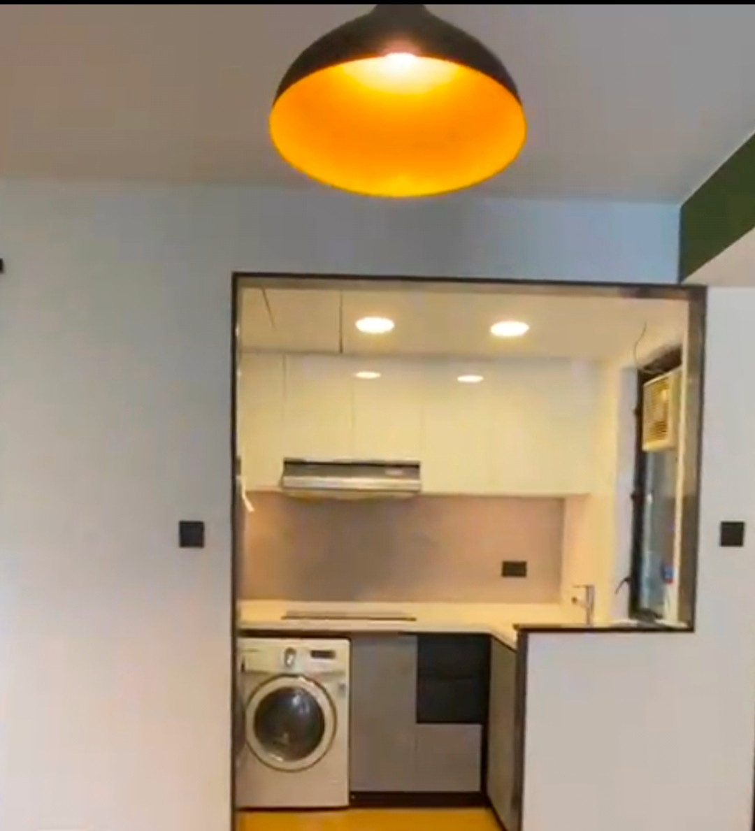 屯门豫丰花园三室一厅单人间1-岭南大学步行+巴士18分钟可达，星级小区环境超赞带泳池，屋内精装有大窗图7