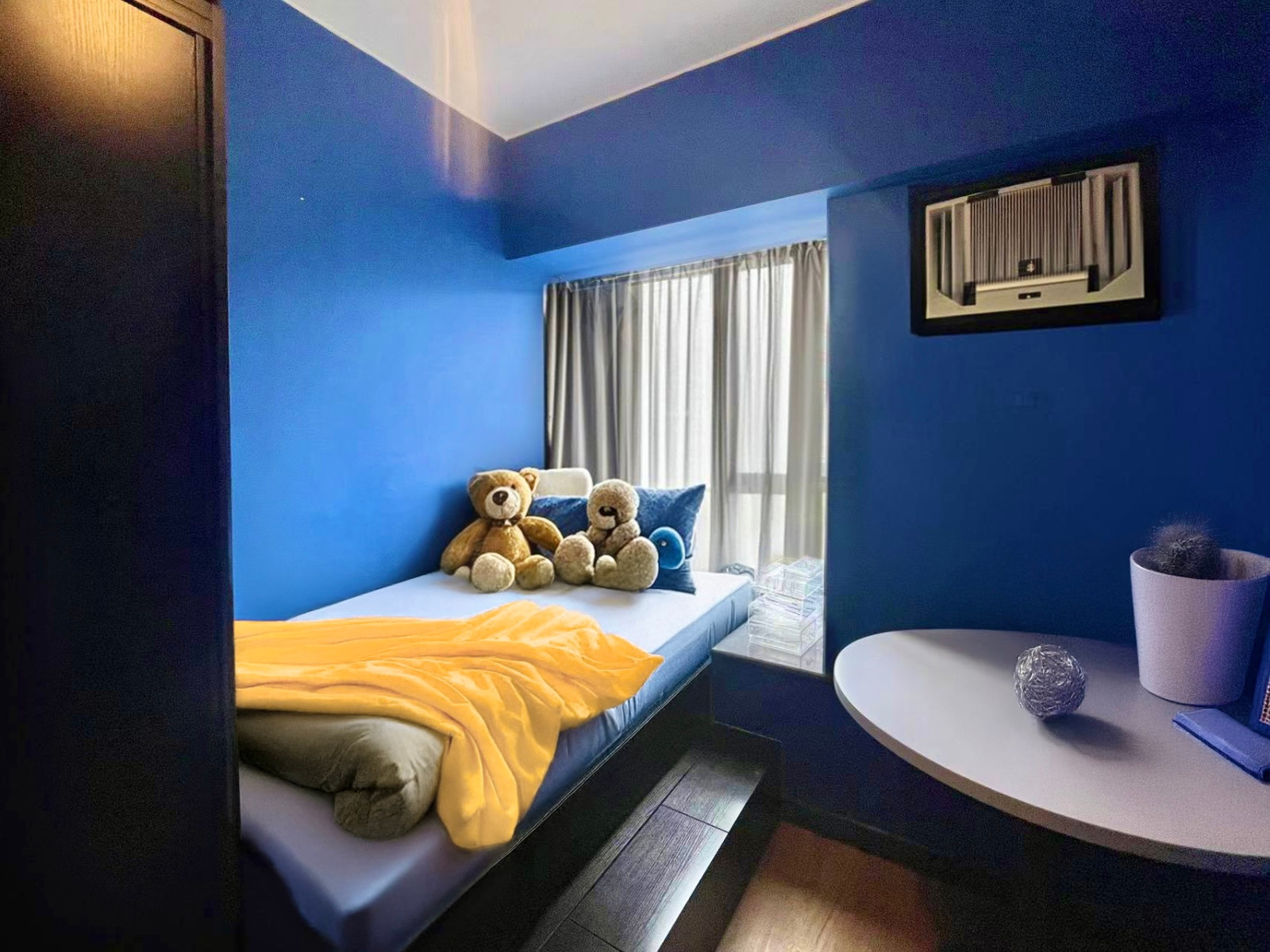 屯门豫丰花园三室一厅单人间2-岭南大学步行+巴士18分钟可达，星级小区环境超赞带泳池，屋内精装有大窗图3