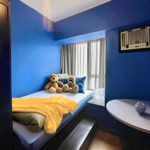 屯门豫丰花园三室一厅单人间2-岭南大学步行+巴士18分钟可达，星级小区环境超赞带泳池，屋内精装有大窗