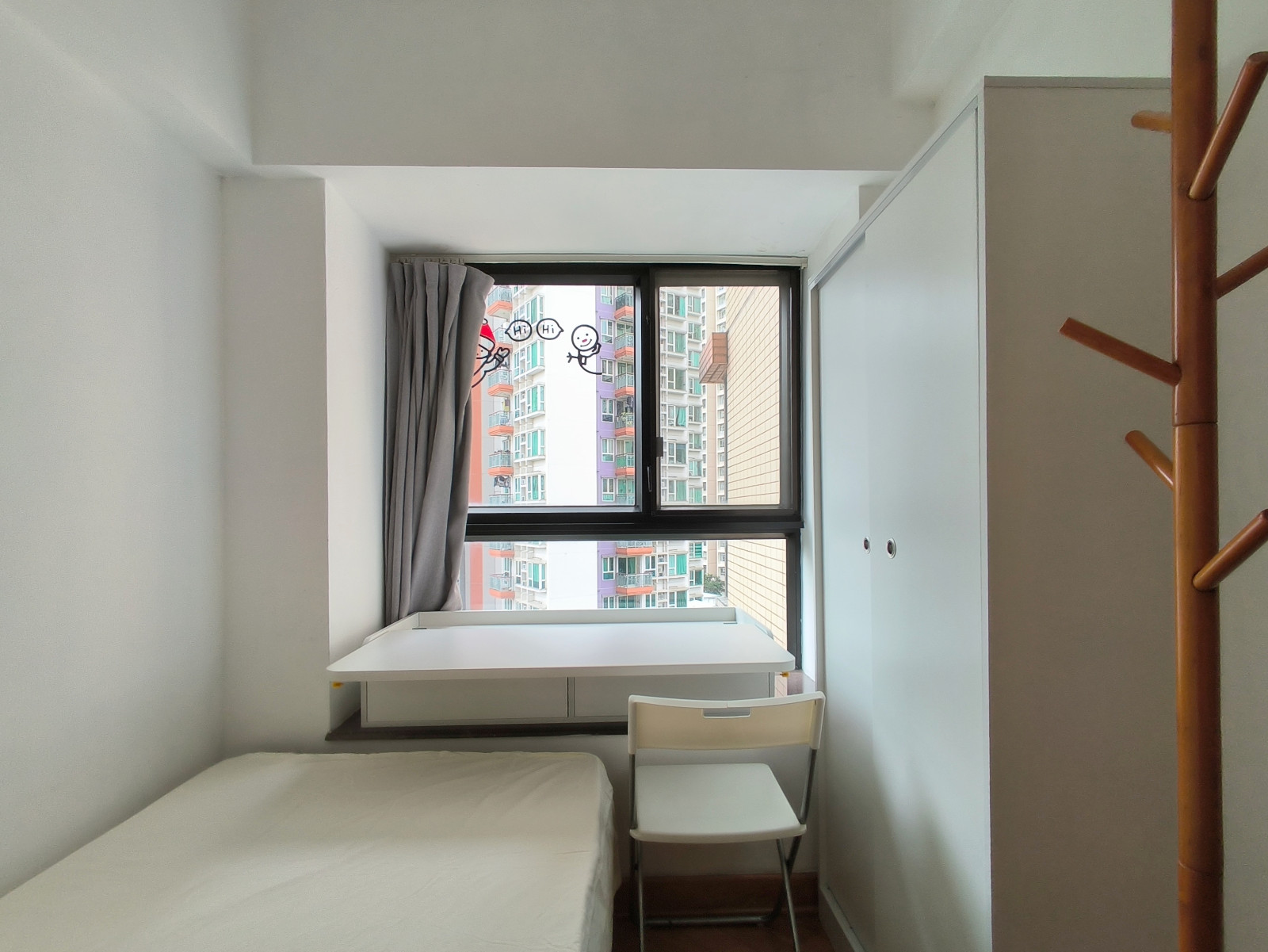 屯门聚康山庄三室一厅单人间2-岭南大学旁，步行进校门只要200米！超近！超近！小区环境超赞带泳池图2