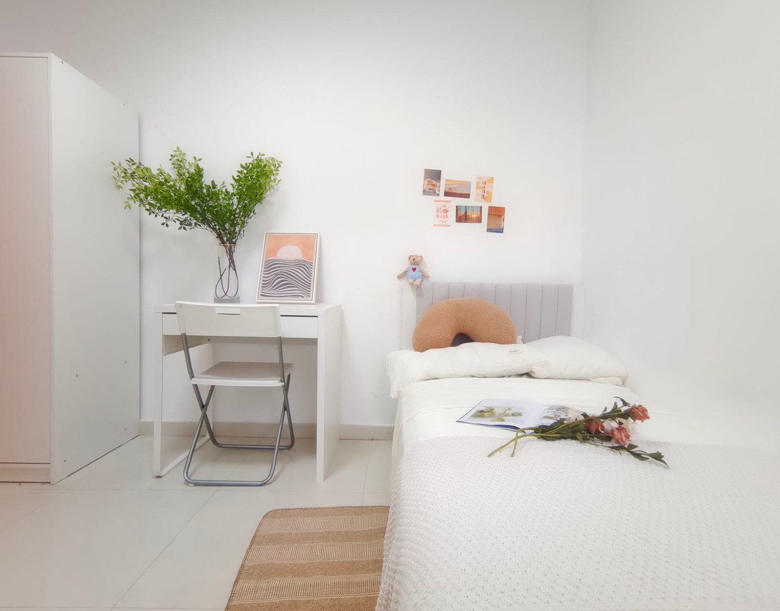 坑口颂明苑四室一厅单人房1-小巴+步行20分钟即达,坑口地铁站步行200米,小区门口就有商超图1