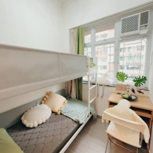 何文田窝打老道公寓D房-都会步行750米即达，步行+巴士8分钟就到。周边便利店商店众多