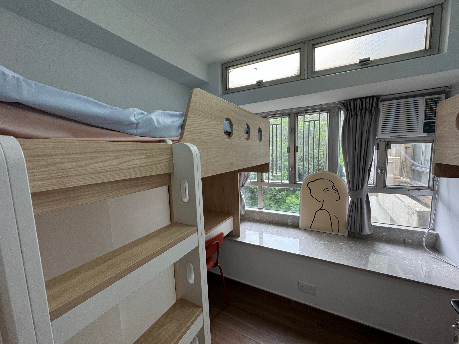 屯门彩晖花园D座AB双人房床位1-岭南大学步行8分即达，兆康地铁站400米，岭南大学学子的超值优选图4