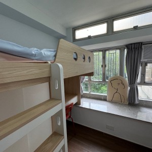 屯门彩晖花园D座AB双人房床位1-岭南大学步行8分即达，兆康地铁站400米，岭南大学学子的超值优选