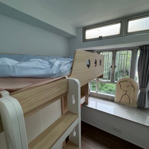 屯门彩晖花园D座AB双人房床位1-岭南大学步行8分即达，兆康地铁站400米，岭南大学学子的超值优选