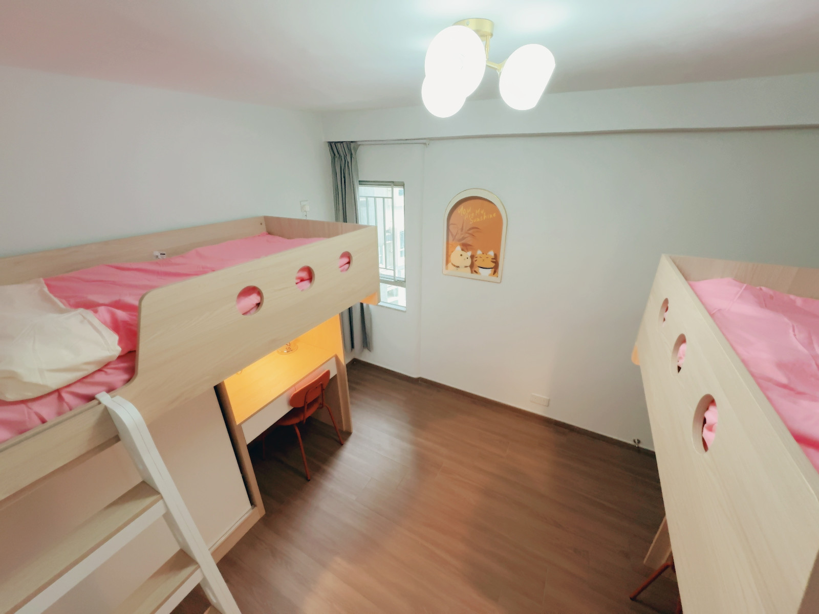 屯门彩晖花园D座AB双人房床位2-岭南大学步行8分即达，兆康地铁站400米，岭南大学学子的超值优选图3