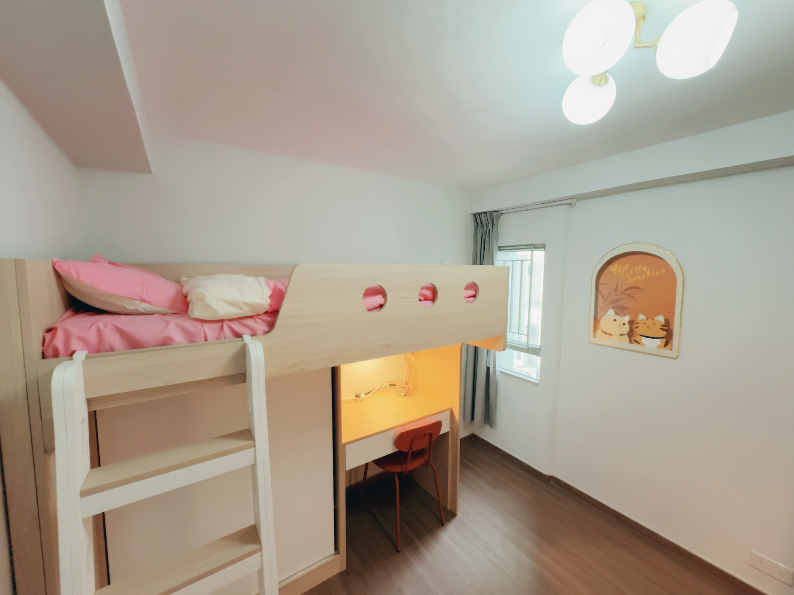 屯门彩晖花园D座AB双人房床位2-岭南大学步行8分即达，兆康地铁站400米，岭南大学学子的超值优选图5