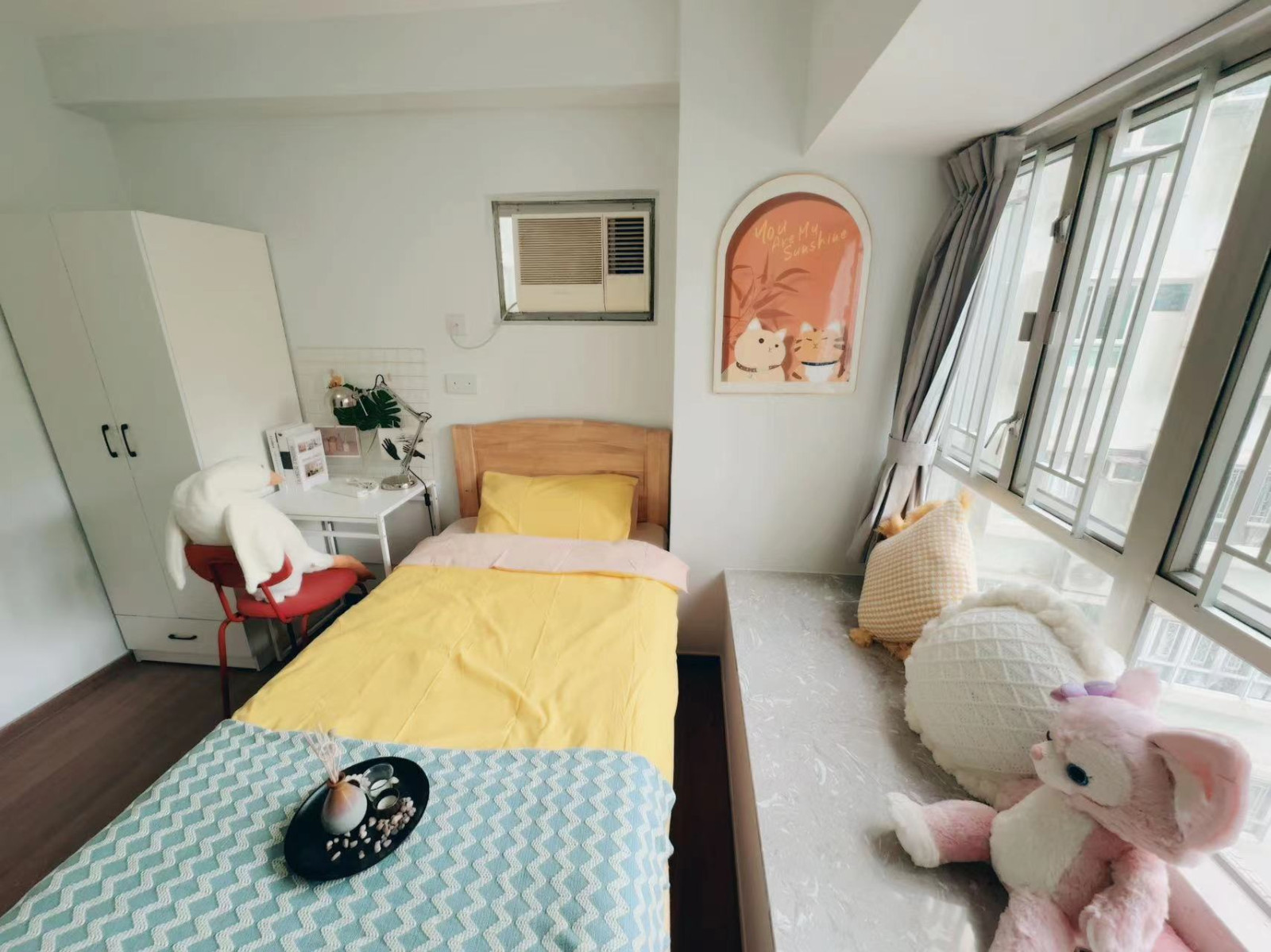 屯门彩晖花园D座单人间C-岭南大学步行8分即达，兆康地铁站400米，岭南大学学子的超值优选图1