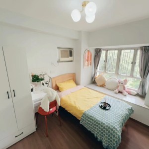 屯门彩晖花园D座单人间C-岭南大学步行8分即达，兆康地铁站400米，岭南大学学子的超值优选