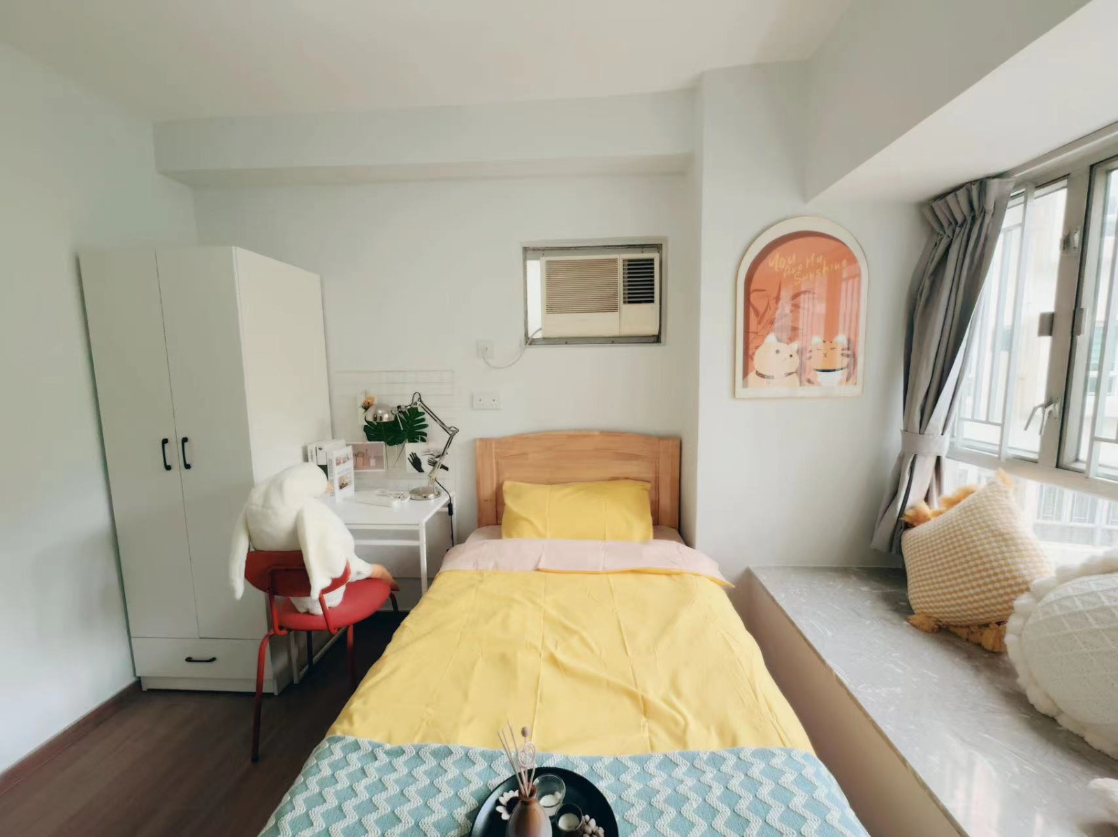 屯门彩晖花园D座单人间C-岭南大学步行8分即达，兆康地铁站400米，岭南大学学子的超值优选图5