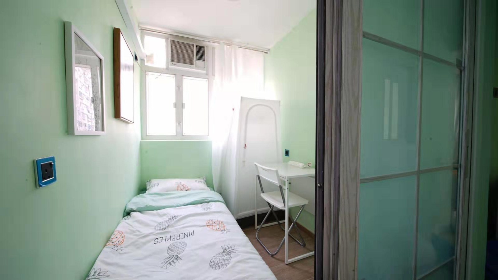 沙田清新女生公寓1号房-中文大学30分钟可达,水电网全包图2