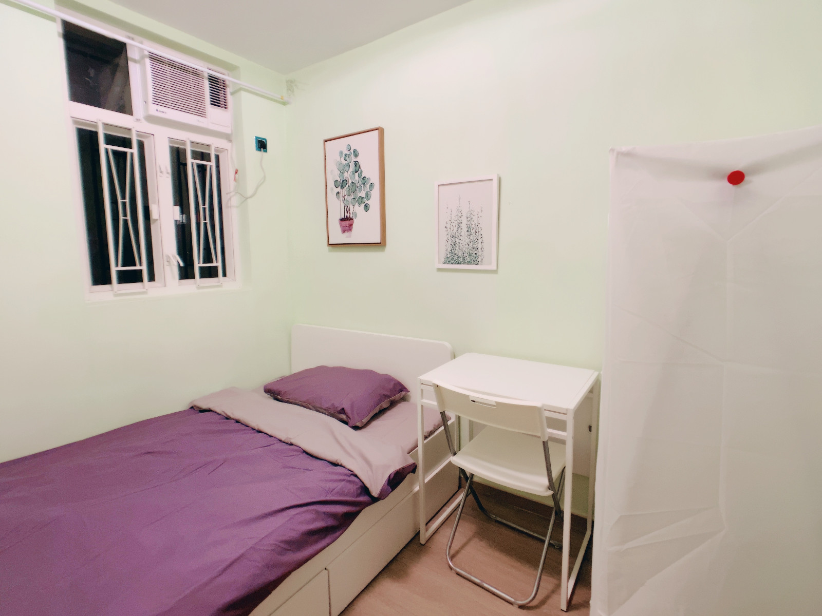 沙田清新女生公寓3号房-中文大学30分钟可达,水电网全包图1