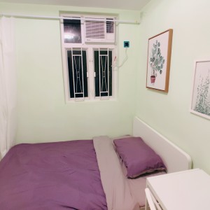 沙田清新女生公寓3号房-中文大学30分钟可达，水电网全包