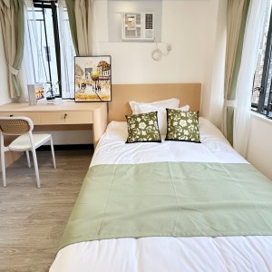 K302太子道西-带客厅三室一卫B房H2单人间-楼下巴士🚌七分钟到城大，4站17分钟到浸会