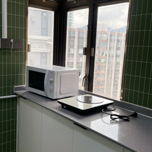 K302太子道西-带客厅三室一卫B房H2单人间-楼下巴士🚌七分钟到城大，4站17分钟到浸会