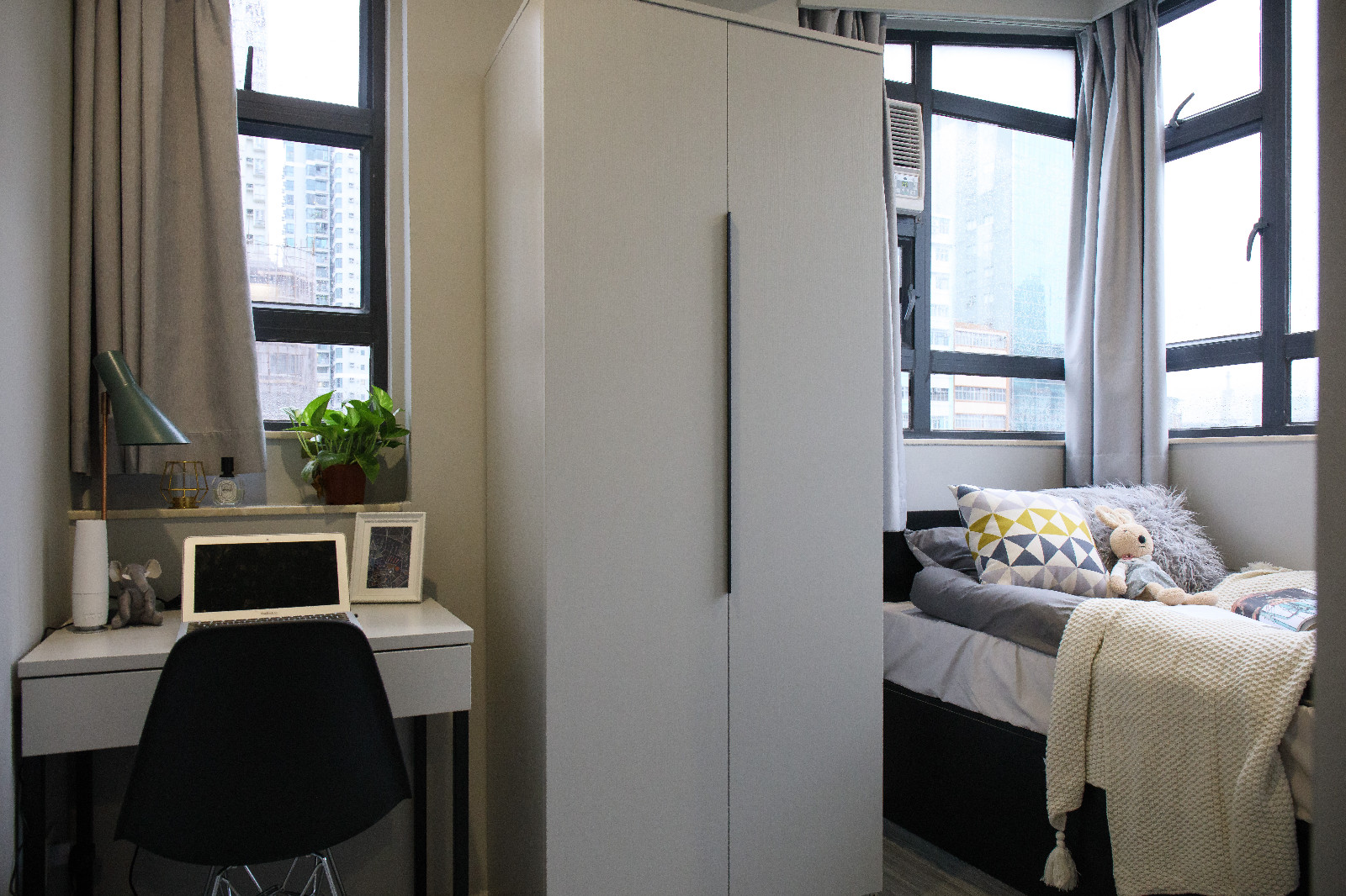 油麻地INS风国际青年公寓单间A房-理工15分钟可达，城大都会浸会全部20分钟，荃湾线和观塘线地铁上盖，可覆盖理工两个校区，位置绝佳图1