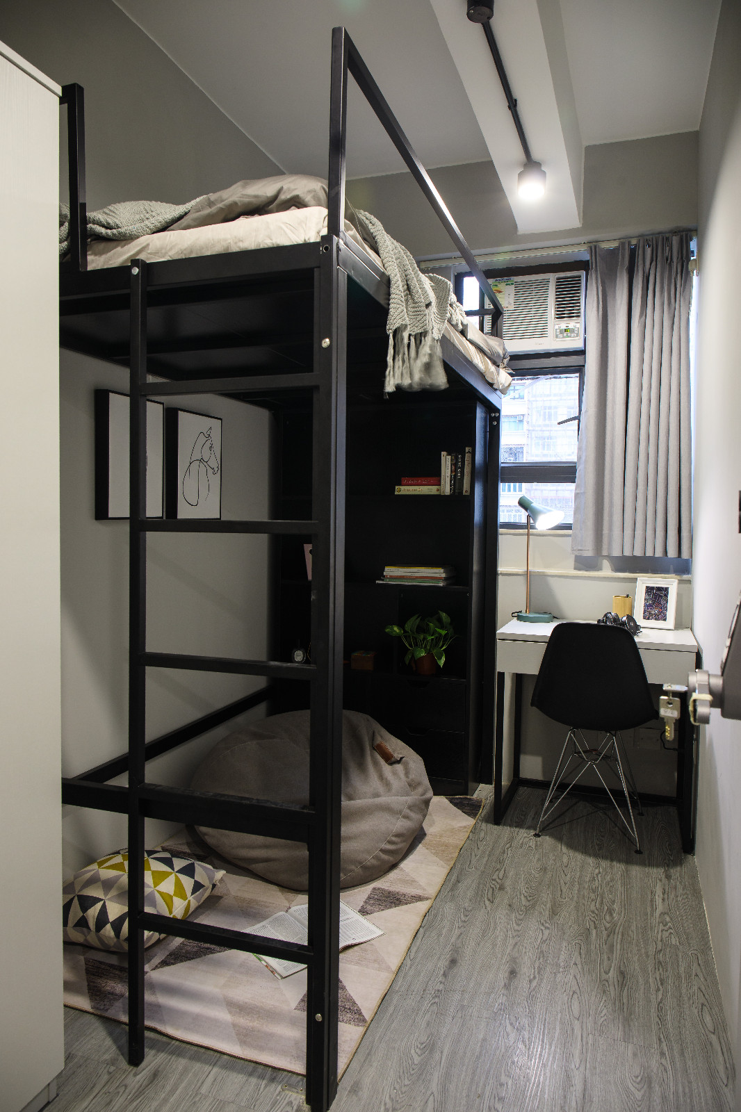 油麻地INS风国际青年公寓单间B房-理工15分钟可达,城大都会浸会全部20分钟,荃湾线和观塘线地铁上盖,可覆盖理工两个校区,位置绝佳图2