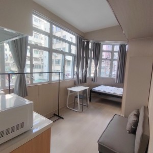 旺角广东道全新装修studioA室-旺角核心区，都会理工浸会城市全部通勤20分内