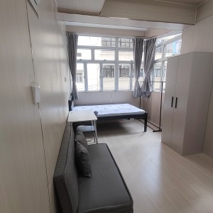 旺角广东道全新装修studioE室-旺角核心区，都会理工浸会城市全部通勤20分内