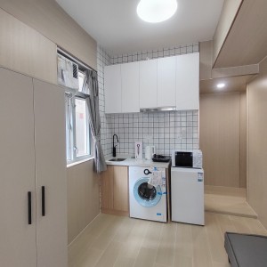 旺角广东道全新装修studioE室-旺角核心区，都会理工浸会城市全部通勤20分内