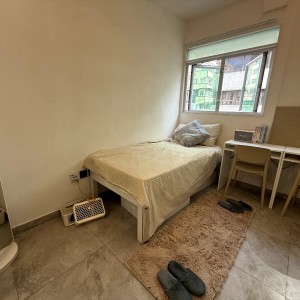 庙街学生公寓双人间E房-理工步行10分可达， 都会通勤20分钟，油麻地地铁站3分步行