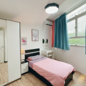 薄扶林道33号2F前座单人间A-港岛罕有特巨型公寓，男生专属，步行5分即达港大