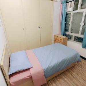 薄扶林道33号2F前座单人间A-港岛罕有特巨型公寓，男生专属，步行5分即达港大
