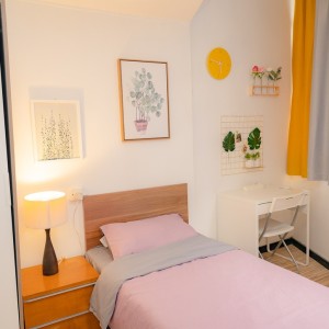 薄扶林道33号3F前座单人间A-港岛罕有特巨型公寓，女生专属，步行5分即达港大