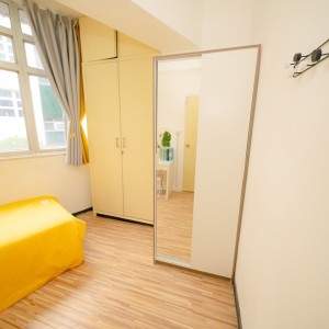 薄扶林道33号3F前座单人间B-港岛罕有公寓，女生专属，步行5分即达港大