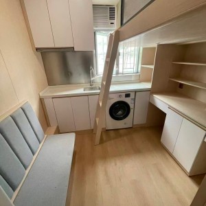 旺角东百宝大厦5楼studio-全新装修家电齐全，四大校通勤均在20分钟内，三个地铁站上盖，空间利用率高柜子多，极具性价比