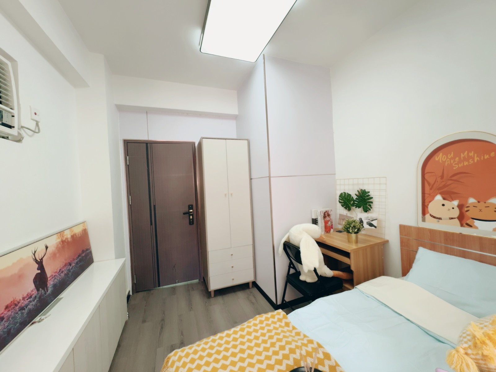 永裕大厦单人间A房-三室男生专属港大地铁10分钟图2