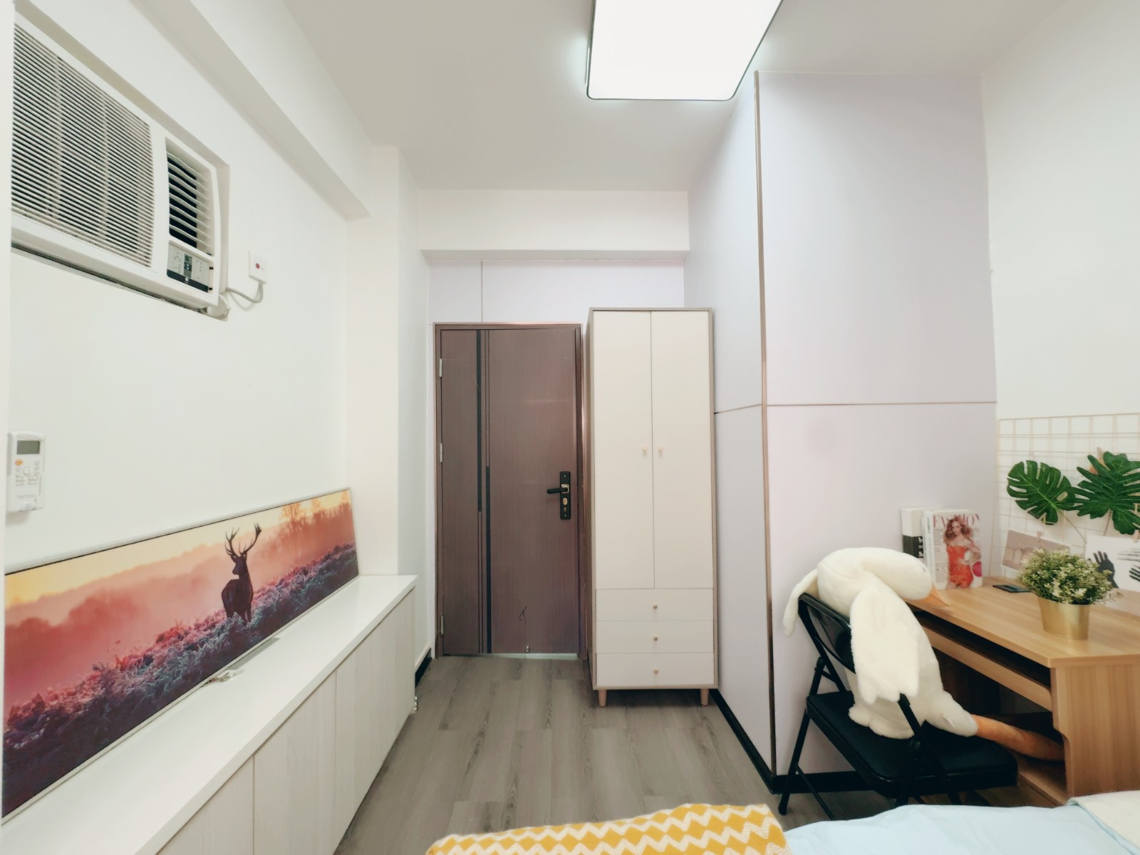 永裕大厦单人间A房-三室男生专属港大地铁10分钟图1