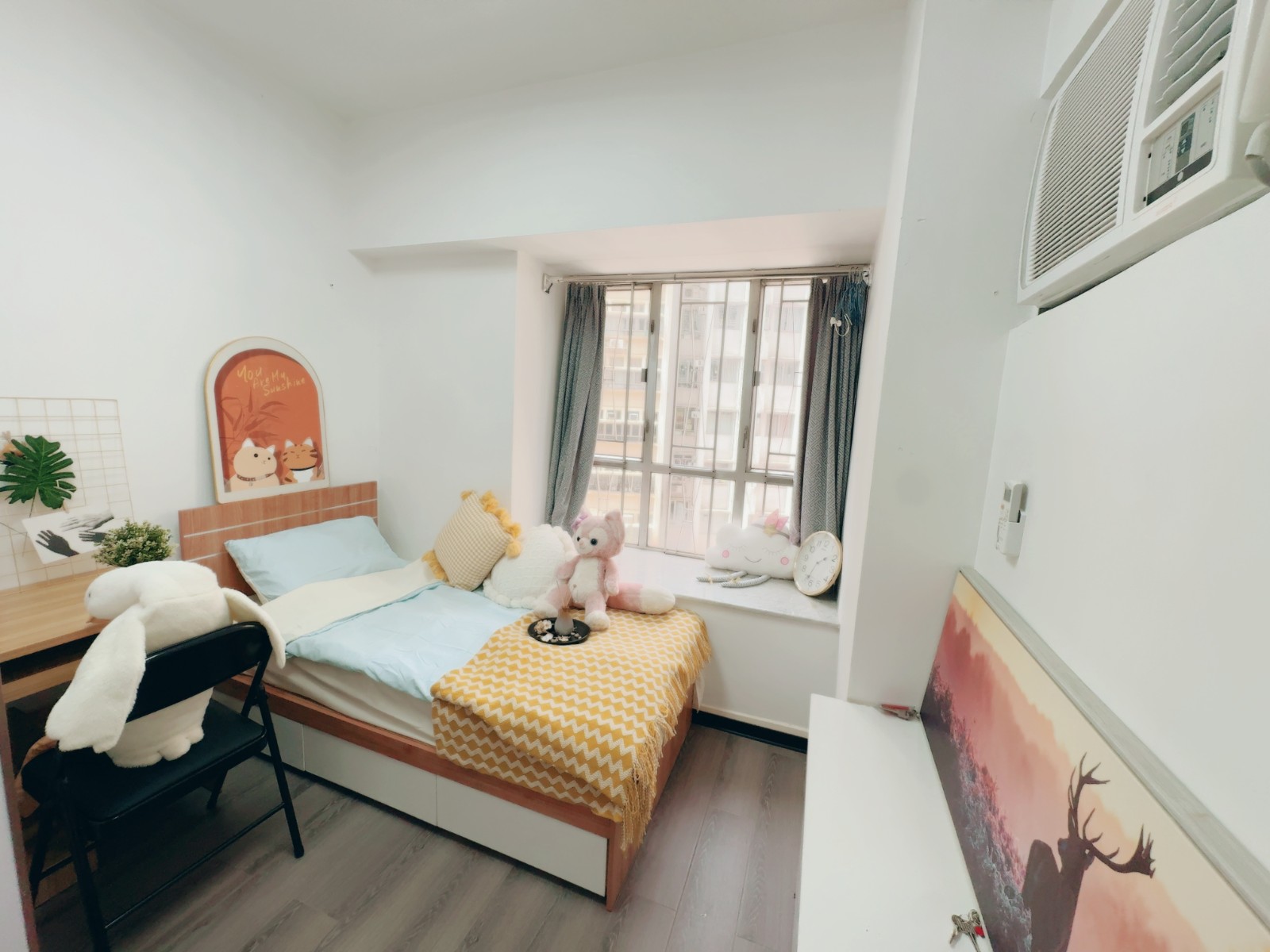 永裕大厦单人间A房-三室男生专属港大地铁10分钟图3