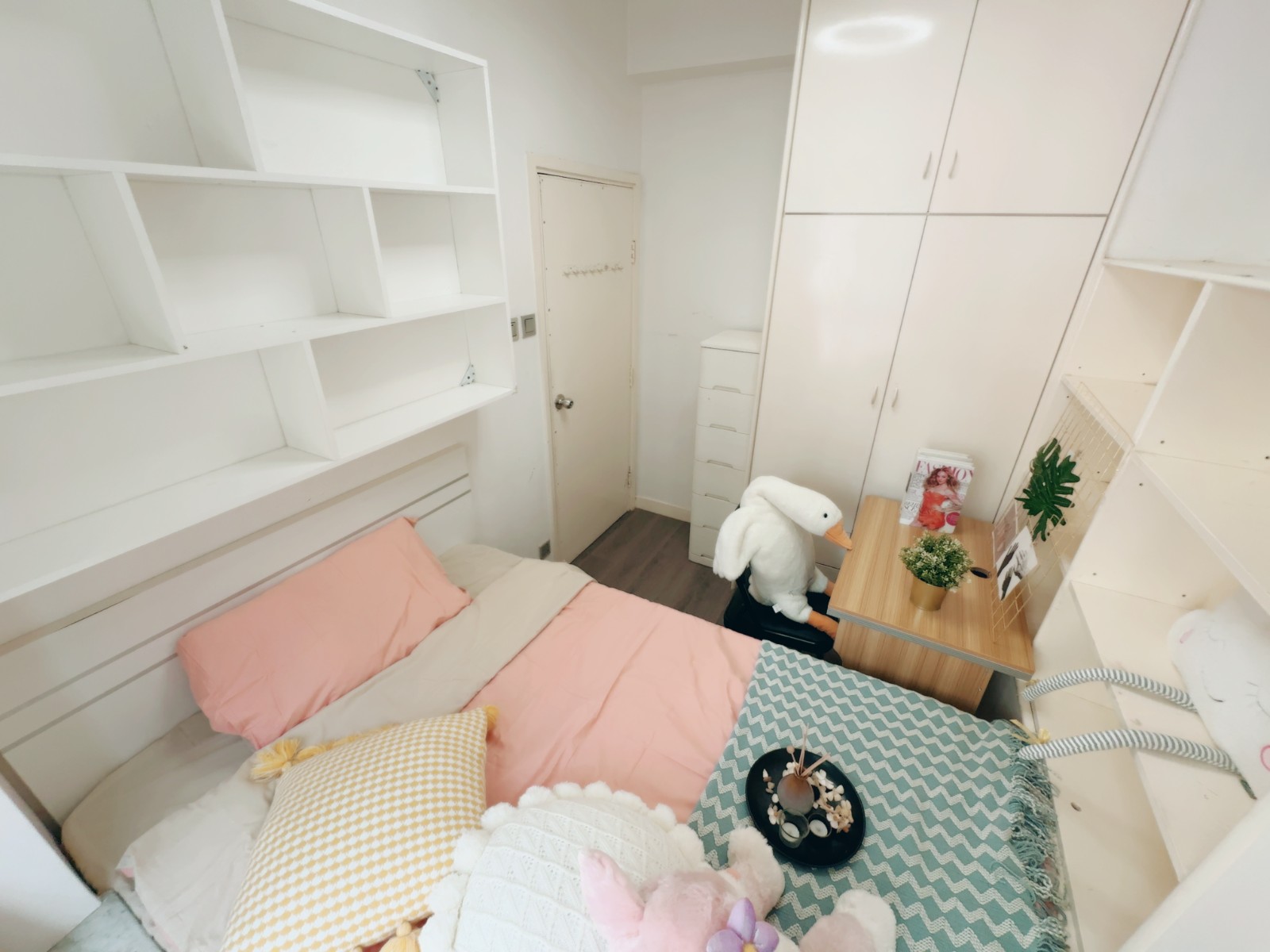 永裕大厦单人间B房-三室男生专属港大地铁10分钟图1