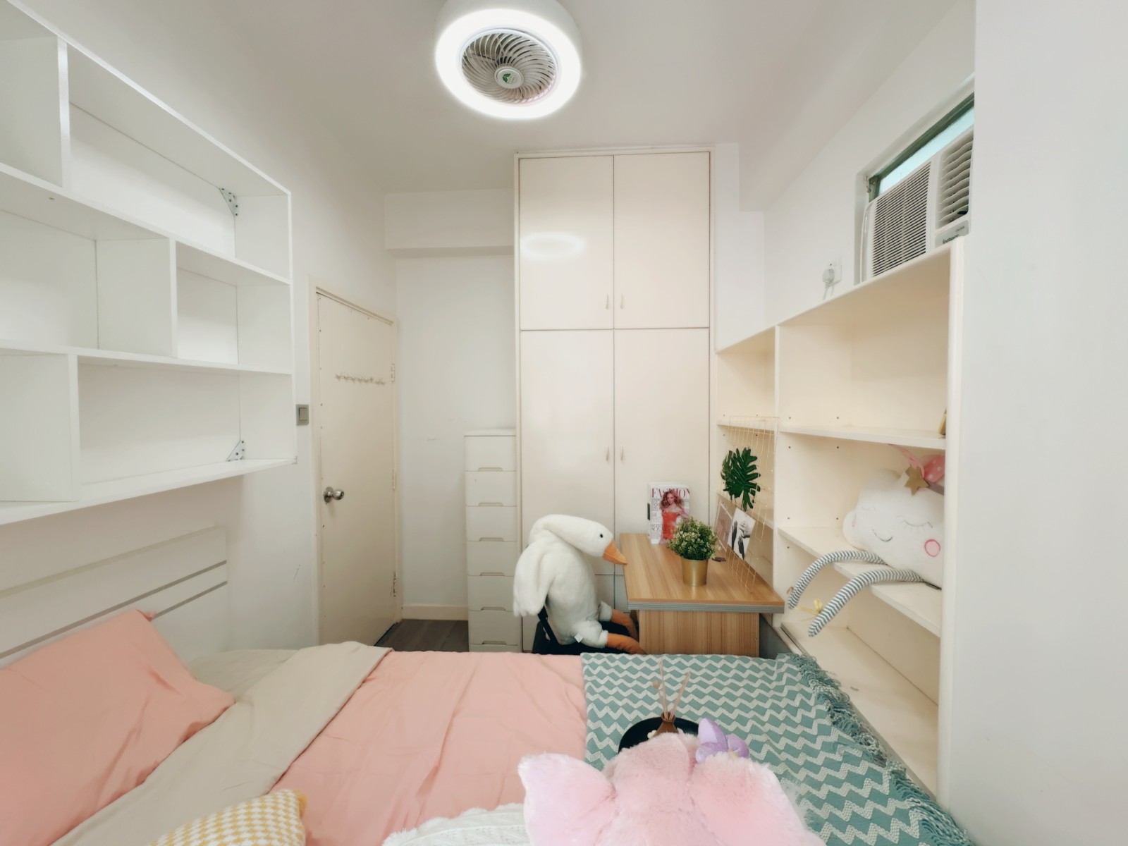 永裕大厦单人间B房-三室男生专属港大地铁10分钟图3