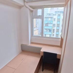 旺角亚皆老街二室一厅A房，全新精装，理工城大浸会均适合