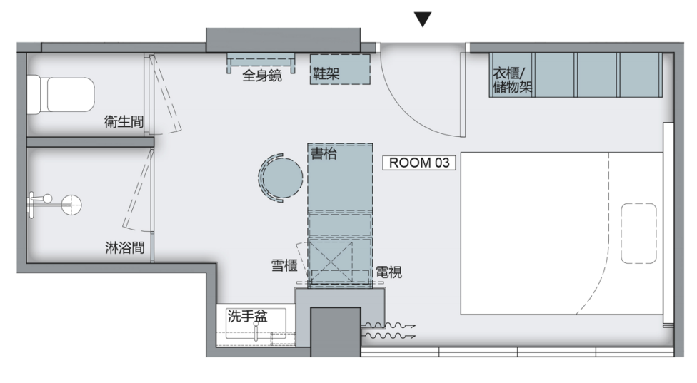 尖沙咀柯士甸路酒店式公寓单人间-从窗户就能看到港理的超近稀缺房源！理工步行五分，城市浸会港铁7分图3