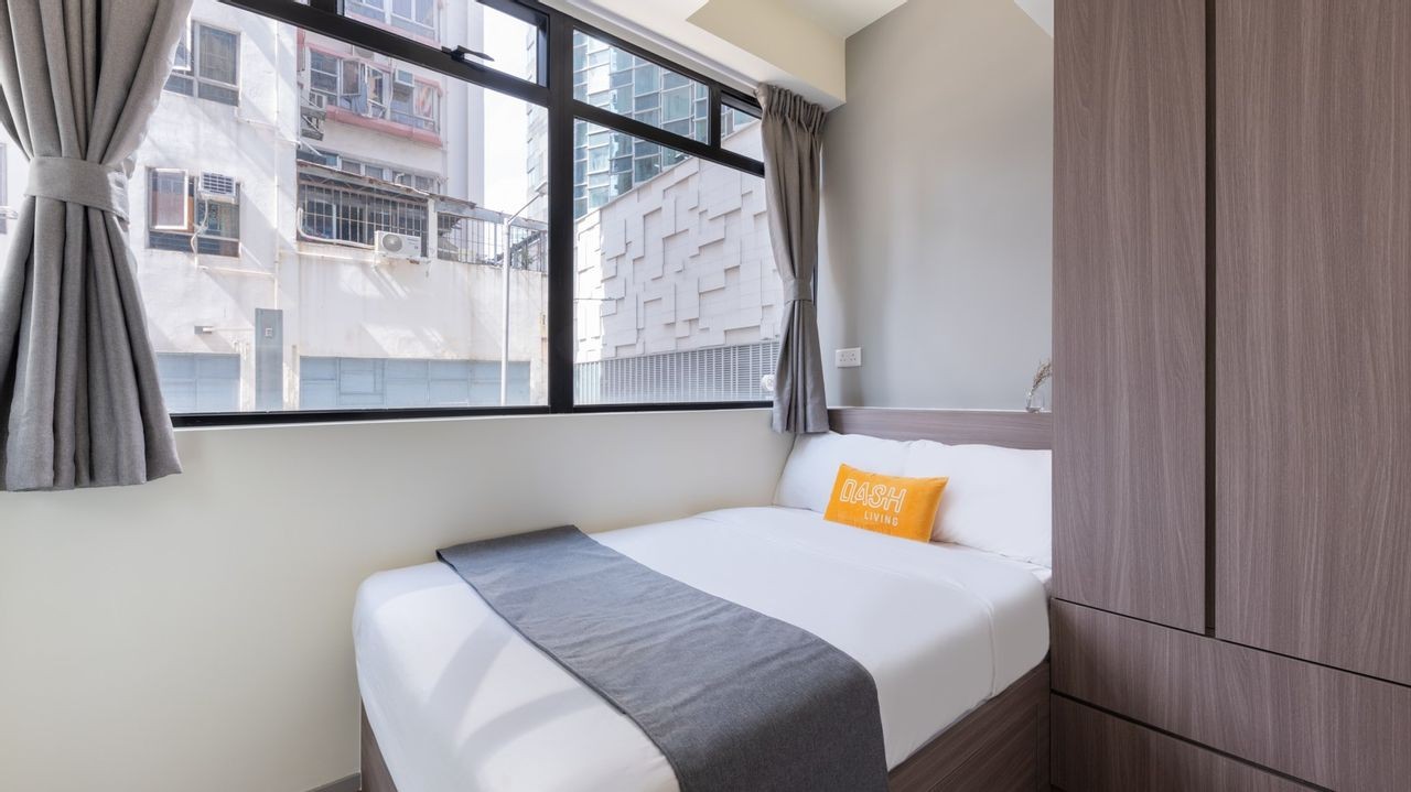 旺角登打士道酒店式公寓studio-旺角核心，步行约 6 分钟达油麻地站，月租全包，拎包入住，港理工住宿的天花板图2