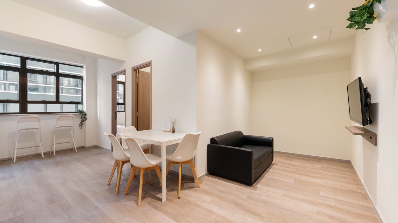 旺角登打士道酒店式公寓studio-旺角核心，步行约 6 分钟达油麻地站，月租全包，拎包入住，港理工住宿的天花板图1