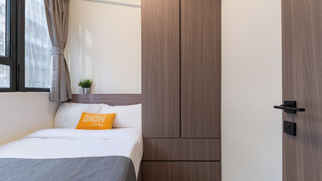 旺角登打士道酒店式公寓studio-旺角核心，步行约 6 分钟达油麻地站，月租全包，拎包入住，港理工住宿的天花板图2