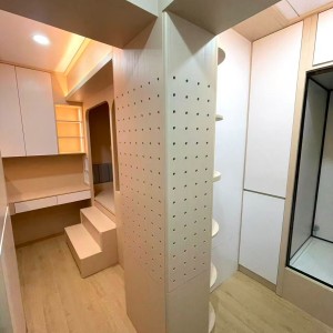 金冠大厦-单人间A房尖沙咀地铁口步行19米，理工步行5分钟，近地铁出行方便