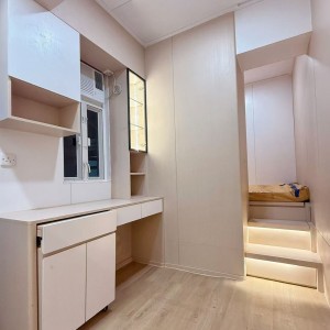 北角和富道5楼大窗studioA房-近树仁大学、教育大学北角中心，港大通勤25分，紧挨北角轮渡码头