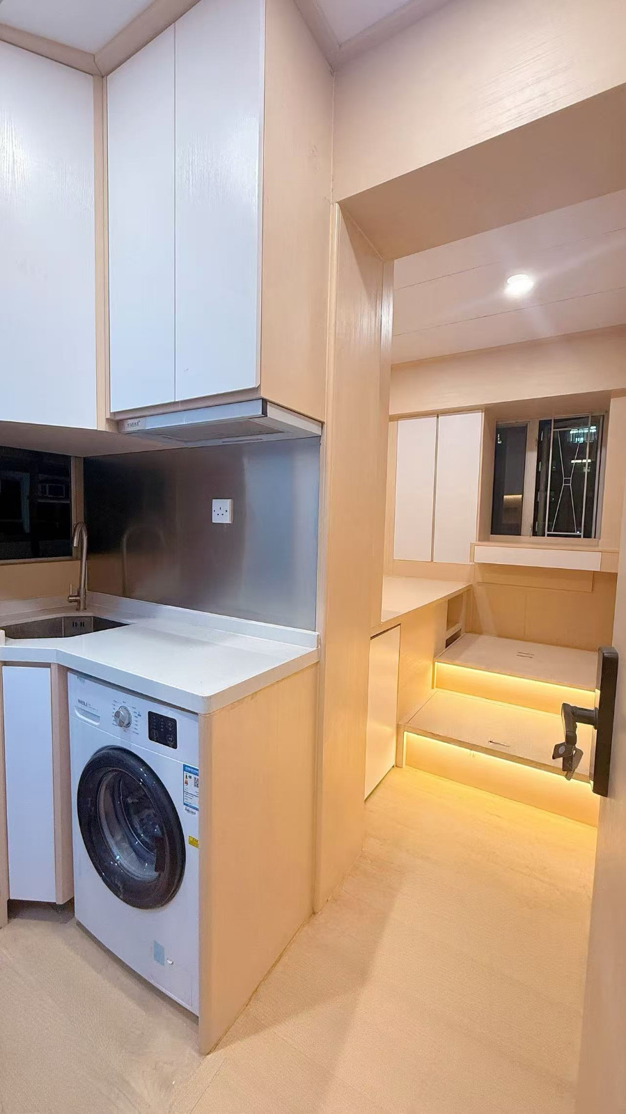 何文田富威花园studioA房-2分即达旺角东站天桥,都会步行10分,理工浸会城大15分钟即达,24小时安保日式装修图1